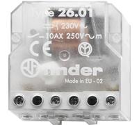 Télérupteur pour encastrement Finder 26.01.8.230.0000 1 NO (T) 230 V/AC 10 A 2500 VA 1 pc(s)