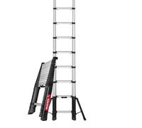 TELESTEPS Echelle telescopique [4,1 Mètres de Long] Echelle télescopique - Echelle de Toit - Escabeau telescopique - Escalier escamotable - échelle de Toit & échelles télescopiques, Echelles