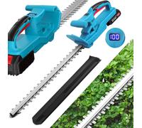 Téleurseuse Électrique Sur Batterie Pour Tailler Et Tailler Les Hedges, Les Arbustes Et Les Branches, Lame De 52 Cm