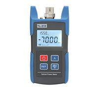 Telituny compteur de puissance à fibre optique, 850/1300/1550 nm fibre optique testeur portable, photometre fibre optique avec étalonnage à 6 longueurs d'onde pour le test de fibre optique