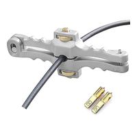 Telituny dénudeur de câble pour coupe longitudinale, dénudeur de fibre optique pour 10-25 mm câble, denudeur cable electrique ajuster l'épaisseur dénudage, pour câbles cuivre/coaxiaux/fibre optique