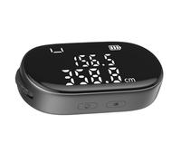 Telituny Ruban Numérique à Mesure, Mesure au 100m, Outil de Mesure électronique avec Haute Précision, Compteur de Distance Rechargeable pour la Maison, la Construction, le Travail du Bois