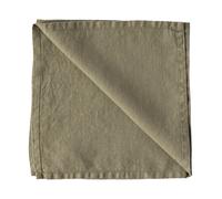 Tell Me More Serviette de table Washed linen Olive