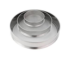 Telle de jardin destinée à la terre 3 pièces Perceuse robuste multi-usage | Outil de semis de sol pour paravent de jardin Convient pour tamiser la terre, la pierre, ainsi que pour une utilisation dans