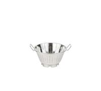 TELLIER Passoire conique avec pied - 2 anses - inox - 32 cm