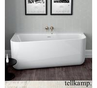 Tellkamp Koeko Baignoire semi-îlot avec habillage, 0100-241-00-A/CR,