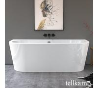 Tellkamp Solitär Wall Baignoire semi-îlot avec habillage, 0100-055-00-A/CR,