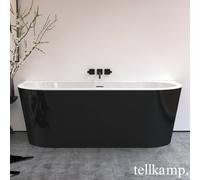 Tellkamp Solitär Wall Baignoire semi-îlot avec habillage, 0100-255-00-A/CRSW,