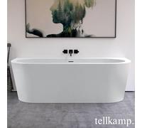 Tellkamp Solitär Wall Baignoire semi-îlot avec habillage, 0100-277-00-A/CRWM,