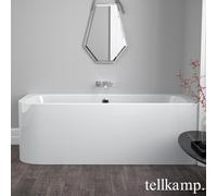 Tellkamp Thela Baignoire balnéo d’angle avec habillage, W100-047-0B-A/CR,