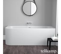 Tellkamp Thela Baignoire balnéo d’angle avec habillage, W100-247-00-A/CRWM,