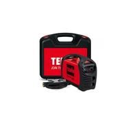Telwin Force 165 Appareil de soudage à électrodes MMA avec technologie Inverter, kit comprenant une mallette de transport, une garniture de raccordement, un câble de masse, un marteau à laitier
