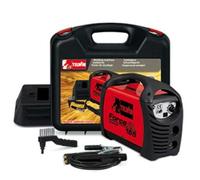 Telwin 07170085 Force 165 Machine à souder à électrode inversée complète avec accessoires dans une mallette, 230V, Rouge, Force 165 dans une Mallette