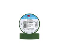 3M Temflex 165 Ruban isolant électrique en vinyle, vert, 19 mm x 25 m, 0,15 mm x100 morceau