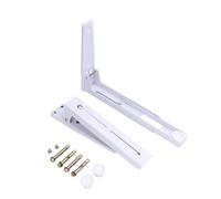 TEMOOUES Bras rétractables Étagère Murale Organisateurs de Cuisine en métal Étagère télescopique Pliable en Acier Inoxydable pour Micro-Ondes