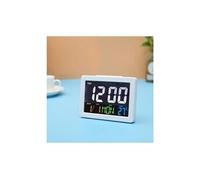Température de réveil lcd numérique couleur moderne avec port usb