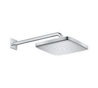 TEMPESTA 250 CUBE, Set de Douche de tête 380mm, 1 Jet, carré, Chrome (26682000)
