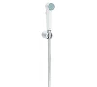 GROHE Douchette de bidet Tempesta-F - 1 jet, support mural et flexible 1,25m, chrome/blanc 26356IL0