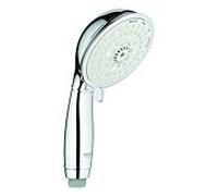 Tempesta Grohe match0 27608001 chromé , 4 modes de jet, limiteur de débit 9,5 l/min