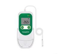 TempG07S Enregistreur de données pour température et humidité, -40 °C à 85 °C, 5 à 95 % RH, 34 560 valeurs de mesure, écran de 1,9 pouces, réglable pour alarmes, pour chaîne de refroidissement