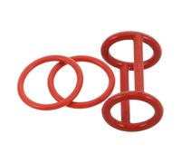 TEMPNAP 3 Pièces Bague D'étanchéité en Silicone pour Sorbetière, Joint Torique de I pour Tige Centrale, Conception Emboîtée, Résistant au Froid, Usage Domestique et Commercial