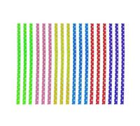 TEMPNAP 300 pièces attaches pour sacs à friandises liens ruban fermeture fil métallique 10 cm pour emballage fête sacs cellophane 300pcs Couleur Aléatoire