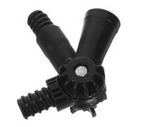 TEMPNAP Adaptateur de rallonge articulé avec joint universel - Barre télescopique en plastique à filetage américain 6mm - Pour surfaces de mobilier et nettoyage de fenêtres - Noir