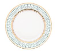 TEMPNAP Assiette à Steak en Céramique Réutilisable de Style Européen Classique, Assiette Plate Solide pour Repas Soir et Service Élégant