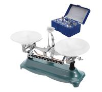 TEMPNAP Balance mécanique de précision 500g avec accessoires poids et pince, adaptée à l'enseignement en laboratoire scolaire