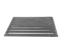 TEMPNAP Barbecue Fonte Rectangulaire Support Robuste pour Poêle et Cheminée Répartition Homogène Chaleur pour Cuisson Lente et Saveurs Renforcées Accessoire pour Grillades Extérieur