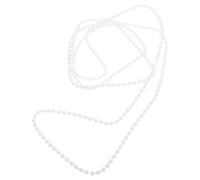 TEMPNAP Chaîne à Billes en Plastique Blanche pour Rideau Enrouleur, Facile à Tirer Utiliser, Design Simple et Élégant pour Chambre ou Salon