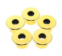 TEMPNAP Couvercles de Flacons Diffuseurs Fonction Étanche en Plastique Or 5pcs pour Pots à Huiles Essentielles Adaptés aux Bureaux et Maisons