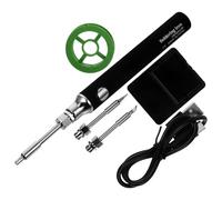 TEMPNAP Fer à Souder sans Fil 1 Set, Stylo à Souder Électrique USB Alimenté, Outil de Soudure Basse Tension pour Usage Domestique, Matériaux Étain et Fer