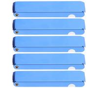 TEMPNAP Kit 5 Pièces Nettoyeur de Buses de Soudage en Acier Inoxydable Léger pour Nettoyage Précis des Orifices de Gaz, pour Entretien la Cuisine et Carburateurs Moteur