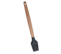 TEMPNAP Pinceau à Huile de Badigeon Barbecue, Pinceau Barbecue en Silicone et Bois, Cuisine et Pâtisserie, Manche Ergonomique, N'abîme Pas Les Ustensiles, Ne Perd Pas de Poils