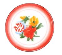 TEMPNAP Plateau de Service en Émail Chinois Multifonction Sûr pour Thé et Aliments, Style Chic et Beau, pour Hôtel et Table de Salon Plusieurs styles