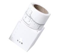 TEMPNAP Règle Jetable Autocollant de Mesure en Papier Blanc pour Sourcils Facile à Utiliser, Outil Pratique pour Maquillage et Microblading, pour Débutants
