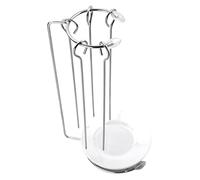 TEMPNAP Support Suspendu Portable en Acier Inoxydable Bac Récupérateur Ensemble 1 Set pour Barbecue pour Griller en Extérieur pour Brochettes et Kebabs