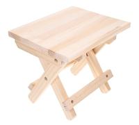 TEMPNAP Tabouret en Bois Simple et Léger, Siège Rond Faible Hauteur Sécurisé, Facile à Déplacer Maison Salle de Bain, comme Marche-Pied ou Tabouret de Rangement