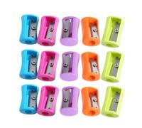 TEMPNAP Taille-crayons Design Compact et Léger Lot de 50 Manuels en Plastique Couleur Aléatoire pour Étudiants en Classe ou Bureau