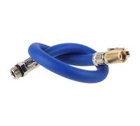 TEMPNAP Tuyau de Gonflage Rallonge Flexible pour Pneu Bleu 12,5 Mm Accessoire de Valve de Pneu Tube Prolongateur pour Entretien pour Compresseur D’air pour Voiture, Moto et Vélo