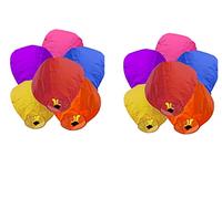 TEMPO DI SALDI 10 X Lanterne Volante Pour Fêtes Mariages Événements Mini Montgolfière Chinoise 10 Pcs