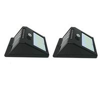 tempo di saldi 2 X Phare 20 Led Avec Panneau Solaire Et Capteur De Mouvement Projecteur Crépusculaire