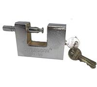 TEMPO DI SALDI Cadenas en acier antirouille durable et anti-effraction avec 3 clés incluses