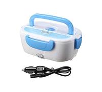 Tempo di saldi Chauffe électrique pour voiture, 12 V, réchauffeur portable, boîte à lunch, Couleur aléatoire
