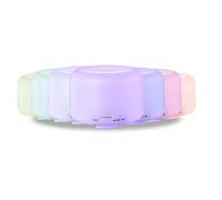 TEMPO DI SALDI Diffuseur d'arômes de 500 ml avec éclairage LED 7 couleurs et minuterie humidificateur