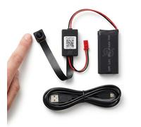 tempo di saldi Mini caméra Espion cachée HD Wi-FI Qui enregistre et transmet l'audio et la vidéo