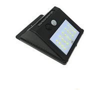 TEMPO DI SALDI Phare de 20 LED avec panneau solaire et capteur de mouvement spot crépusculaire