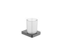 Tempo porte-verre à fixer au mur graphite brossé - ROCA A817021GM0