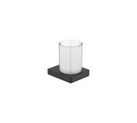Tempo porte-verre à fixer au mur noir mat - ROCA A817021NB0